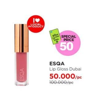 Promo Harga ESQA Lip Gloss Dubai 2 ml - Watsons