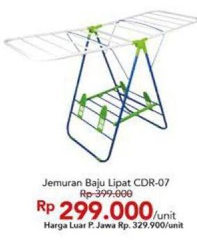 Promo Harga Jemuran Lipat CDR-07  - Carrefour