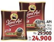 Promo Harga Kapal Api Kopi Bubuk Special Mix per 20 sachet 25 gr - LotteMart