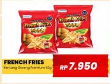 Promo Harga Siantar Top FRENCH FRIES 2000 Kentang Goreng 62 gr - Yogya