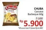 Promo Harga CHUBA Cassava Chips BBQ 60 gr - Alfamidi