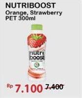 Promo Harga Minute Maid Nutriboost Orange, Strawberry 300 ml - Alfamart