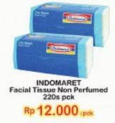 Promo Harga INDOMARET Facial Tissue Non Perfumed 220 pcs - Indomaret