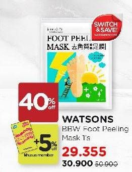 Promo Harga Watsons Beauty Buffet Foot Peeling Mask  - Watsons