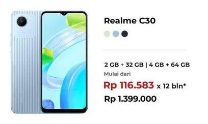 Promo Harga Realme C30  - Erafone