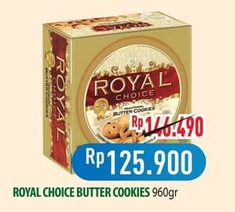 Promo Harga Danish Royal Choice Butter Cookies 960 gr - Hypermart