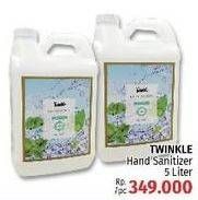 Promo Harga TWINKLE Hand Sanitizer 5 ltr - LotteMart