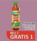 Promo Harga Teh Gelas Tea All Variants 250 ml - Alfamidi