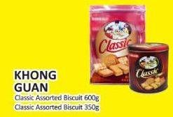 Promo Harga Khong Guan Classic Assorted Biscuit Persegi, Mini 350 gr - Yogya