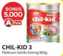 Promo Harga Morinaga Chil Kid Platinum Vanila 800 gr - Alfamart