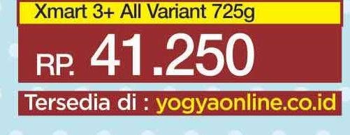 Promo Harga VIDORAN Xmart 3+ All Variants 725 gr - Yogya