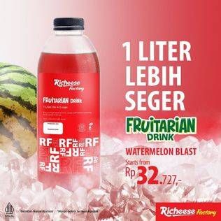 Promo Harga Richeese Factory Frutarian Drink  - Richeese Factory