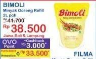 Promo Harga Bimoli Minyak Goreng 2000 ml - Indomaret