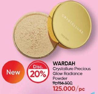 Promo Harga WARDAH Crystallure Precious Glow Radiance Powder  - Guardian