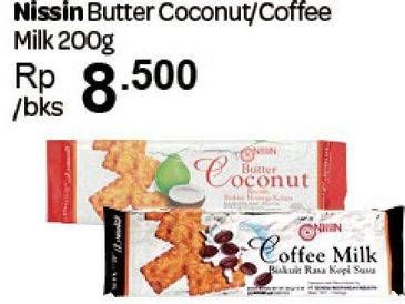 Promo Harga NISSIN Biscuits 200 gr - Carrefour