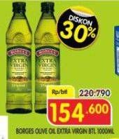 Promo Harga Borges Olive Oil Extra Virgin 1000 ml - Superindo
