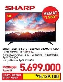 Promo Harga SHARP 2T-C50AE1l  - Carrefour