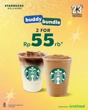 Promo Harga Buddy Bundle  - Starbucks