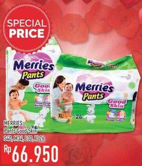 Promo Harga Merries Pants Good Skin S40, M34, L30, XL26  - Hypermart