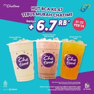 Promo Harga Tebus Murah Chatime  - Chatime