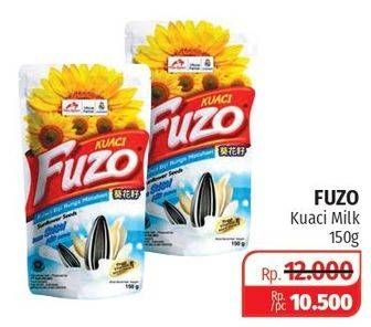Promo Harga FUZO Kuaci Milk 150 gr - Lotte Grosir