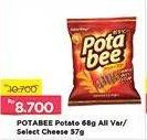 Promo Harga POTABEE Snack Potato Chips 68gr/57gr  - Alfamart