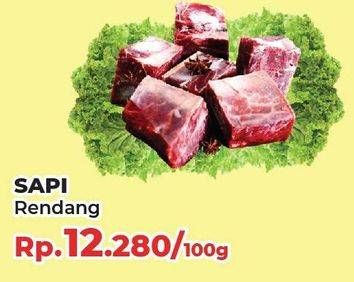 Promo Harga Daging Rendang Sapi per 100 gr - Yogya