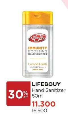 Promo Harga LIFEBUOY Hand Sanitizer 50 ml - Watsons