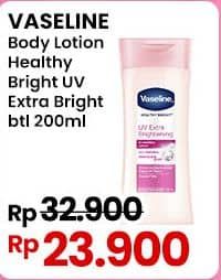 Promo Harga Vaseline Body Lotion UV Extra Brightening 200 ml - Indomaret