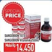 Promo Harga Sangobion Kapsul/Vitatonik  - Hypermart