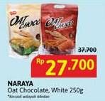 Promo Harga Naraya Oat Choco Chocolate, White Sereal 250 gr - Alfamidi
