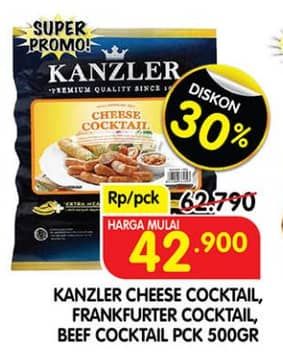 Promo Harga Kanzler Cocktail/Frankfurter  - Superindo