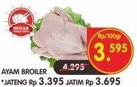 Promo Harga Ayam Broiler per 100 gr - Superindo