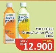 Promo Harga YOU C1000 Isotonic Drink Orange, Lemon per 2 botol 500 ml - Alfamidi