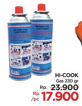 Promo Harga Hicook Tabung Gas (Gas Cartridge) 230 gr - Lotte Grosir