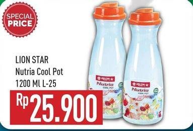 Promo Harga LION STAR Nutria Cool Pot L-25  - Hypermart