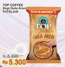 Promo Harga Top Coffee Gula Aren per 9 pcs 22 gr - Indomaret