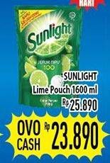 Promo Harga SUNLIGHT Pencuci Piring Jeruk Nipis 100 1600 ml - Hypermart