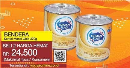 Promo Harga FRISIAN FLAG Susu Kental Manis 370 gr - Yogya