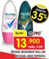 Promo Harga Rexona Deo Roll On 45 ml - Superindo