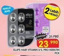 Promo Harga Ellips Hair Vitamin All Variants 6 pcs - Superindo