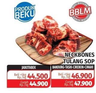 Promo Harga Neck Bones  - Lotte Grosir