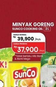 Promo Harga Sunco Minyak Goreng 2000 ml - Carrefour