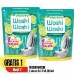 Promo Harga Woshi Woshi Dishwash  Lime Lemon Basil 600 ml - Alfamart