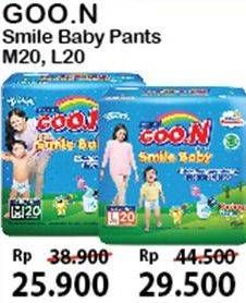 Promo Harga GOON Smile Baby Pants L20  - Alfamart
