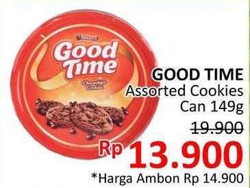 Promo Harga GOOD TIME Cookies Chocochips Assorted Cookies 149 gr - Alfamidi