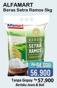 Promo Harga Alfamart Beras Setra Ramos 5 kg - Alfamart