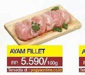 Promo Harga Ayam Fillet per 100 gr - Yogya