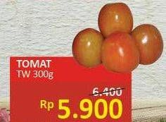 Promo Harga Tomat TW per 100 gr - Alfamidi