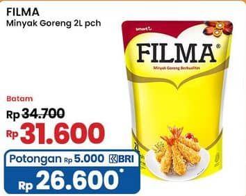 Promo Harga Filma Minyak Goreng 2000 ml - Indomaret